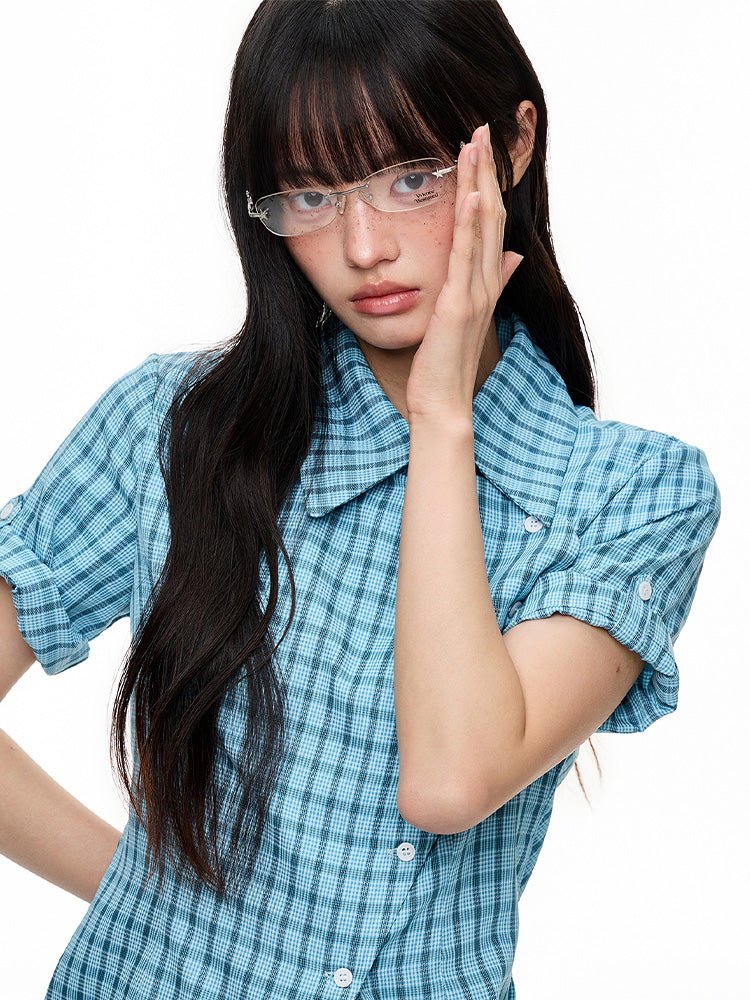 Pixel Prep Baby Blouse - paper.bruise