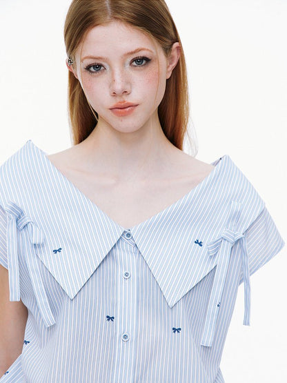 Shoulder Pop Button - Up - paper.bruise